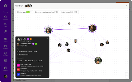AI-driven team assembly